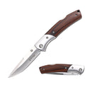 Elk Ridge 7.3" Lockback Wood Handle Folding Knife