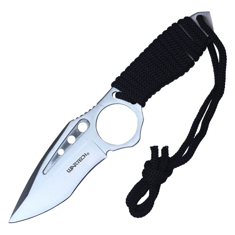 Wartech 9" Tactical Paracord Fixed Blade Knife