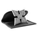 Perfect Point 4 Blade Silver Moon Ninja Throwing Star 4″