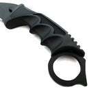Falcon 7.5" Black & Rainbow Fixed Blade Karambit Knife Set