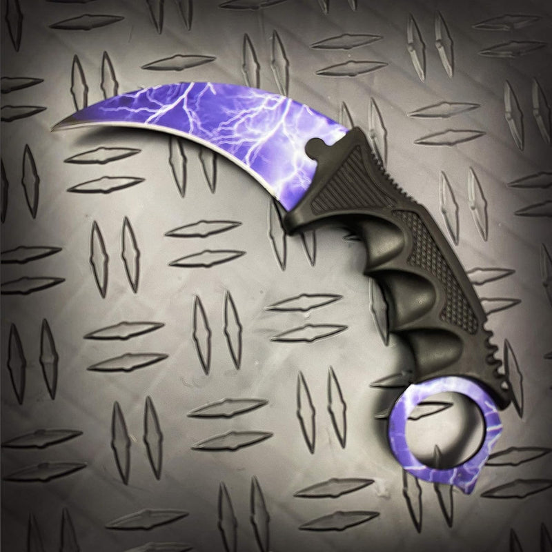 Falcon Tactical CS:GO Lightening Tactical Set: Huntsman Knife, Tactical Combat Knife, and Karambit Knife