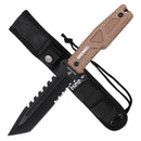 Mtech 11" USMC Marine Black Ops Fixed Blade Tanto Knife