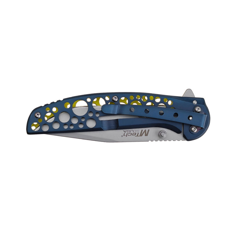 MTech USA 8" Blue Industrial Folding Knife