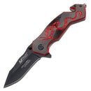 MTech USA 8" Dragon Tactical Rescue Folding Knife