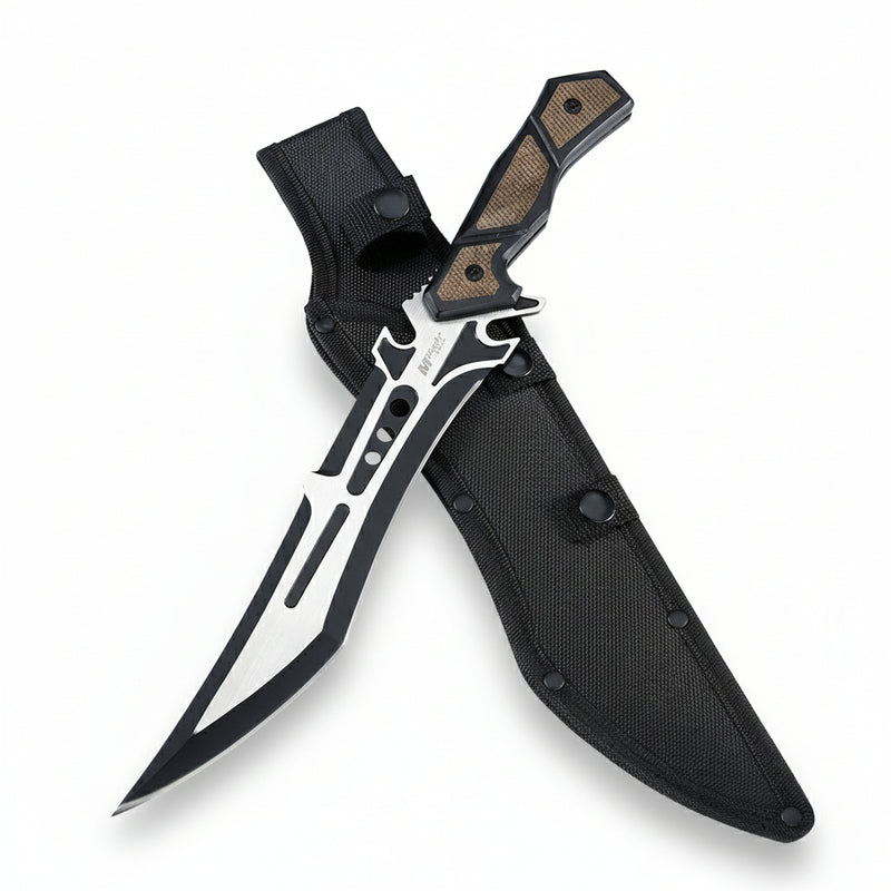MTech USA 14.75" Tactical Two-Tone Fixed Blade Knife