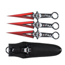Backorder - Perfect Point 8" Horror Show Kunai Throwing Knife Set & Target Board
