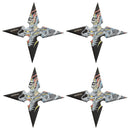 Perfect Point Embossed Dragon Throwing Star Set