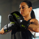 Everlast Protex Black/Lime Boxing Gloves 12oz
