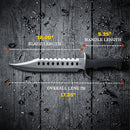 Backorder - Snake Eye 17" Tactical Rambo Hunting Fixed Blade Knife