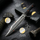 Backorder - Snake Eye 17" Tactical Rambo Hunting Fixed Blade Knife