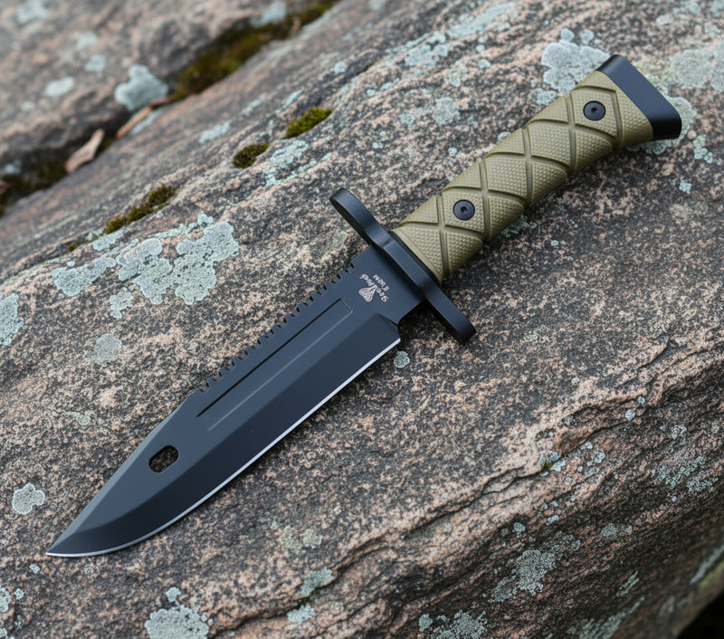 Snake Eye 13.25" Tactical Drop Point Fixed Blade Knife