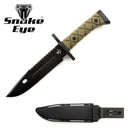 Snake Eye 13.25" Tactical Drop Point Fixed Blade Knife