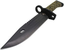 Snake Eye 13.25" Tactical Drop Point Fixed Blade Knife