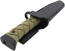 Snake Eye 13.25" Tactical Drop Point Fixed Blade Knife