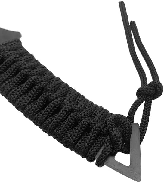 Tactical Master 20" Green Flame Machete & Throwing Knife Set