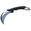 Backorder - Survivor 8.75" Tactical Blk/Silver Fixed Blade Karambit