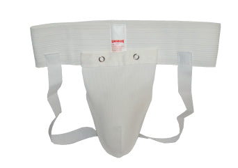 White Groin Protector