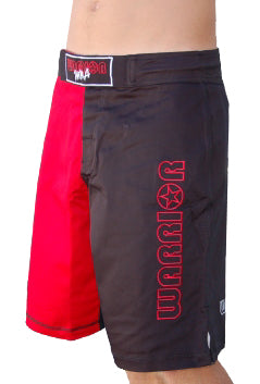 W2 MMA Shorts Red and Black