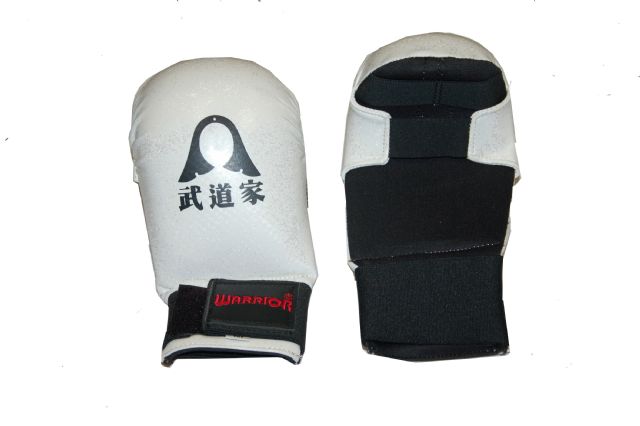 Karate Sparring Mitts White