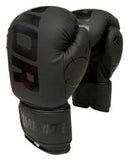 Classic Boxing Glove Matt Black 4oz