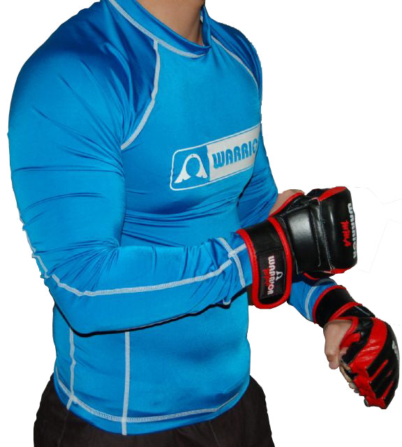 Long Sleeve Rash Guard BLUE