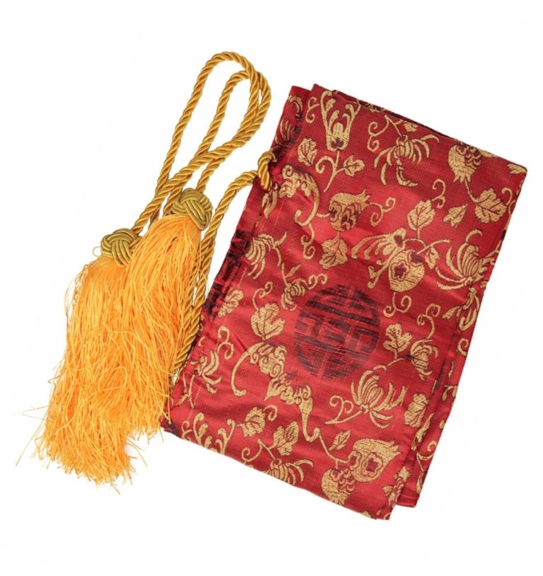 Red Silk Sword Bag
