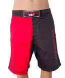 W2 MMA Shorts Red and Black