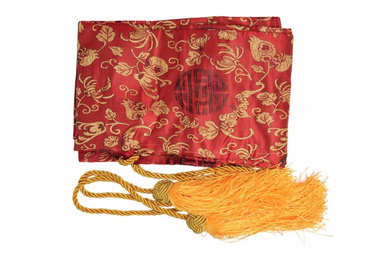 Red Silk Sword Bag