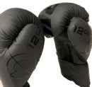 Classic Boxing Glove Matt Black 4oz