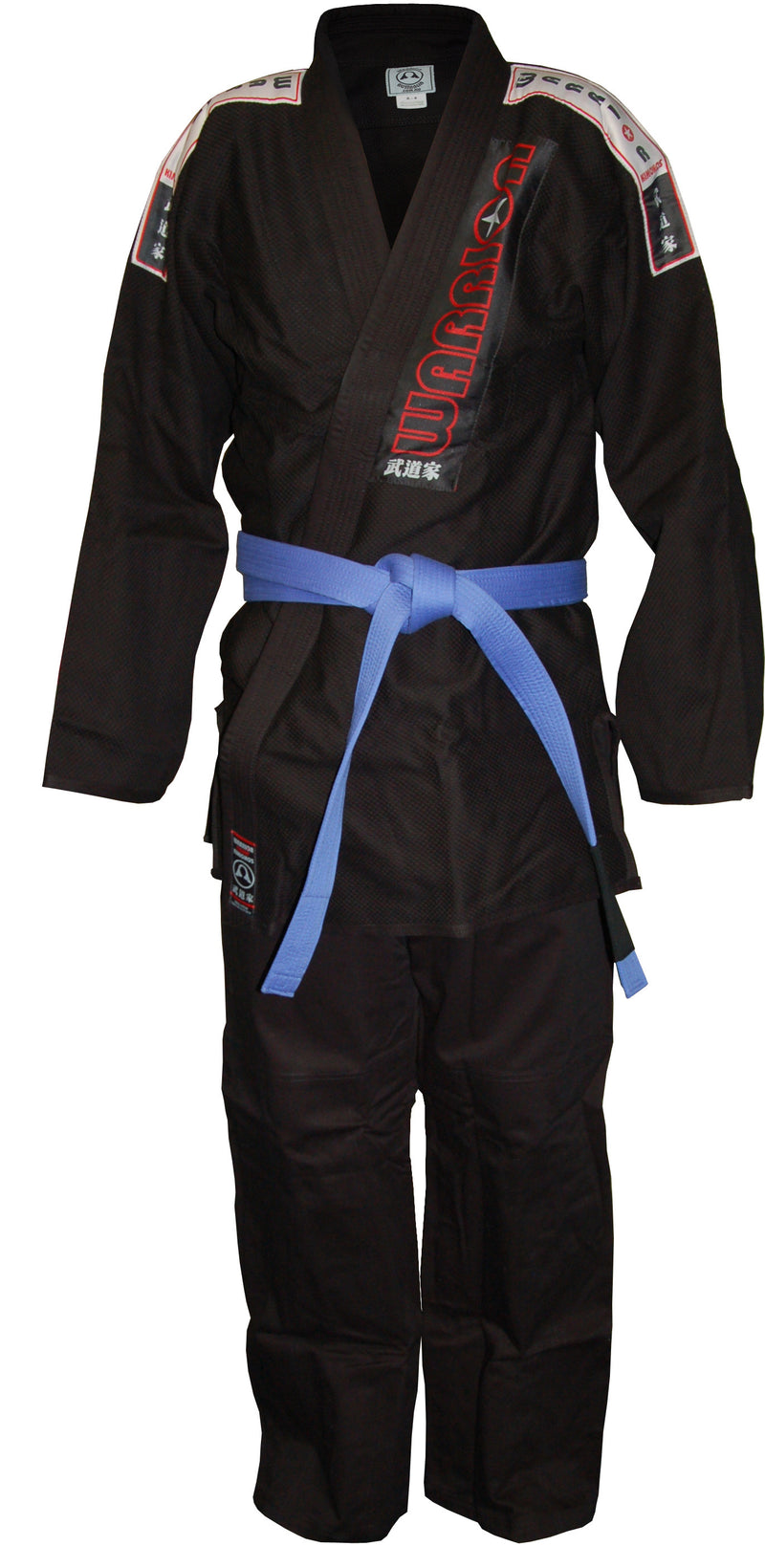 Club Label BJJ Black Kimono Single Weave