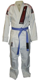 Pro Label BJJ White Kimono Platinum Weave