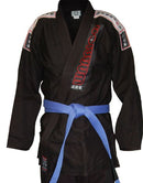 Pro Label BJJ Black Kimono Platinum Weave
