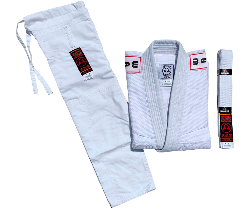 Scorpion Child White BJJ Gi