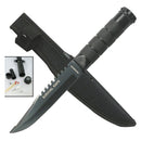Survivor 8.5" Survival Bowie Fixed Blade Knife