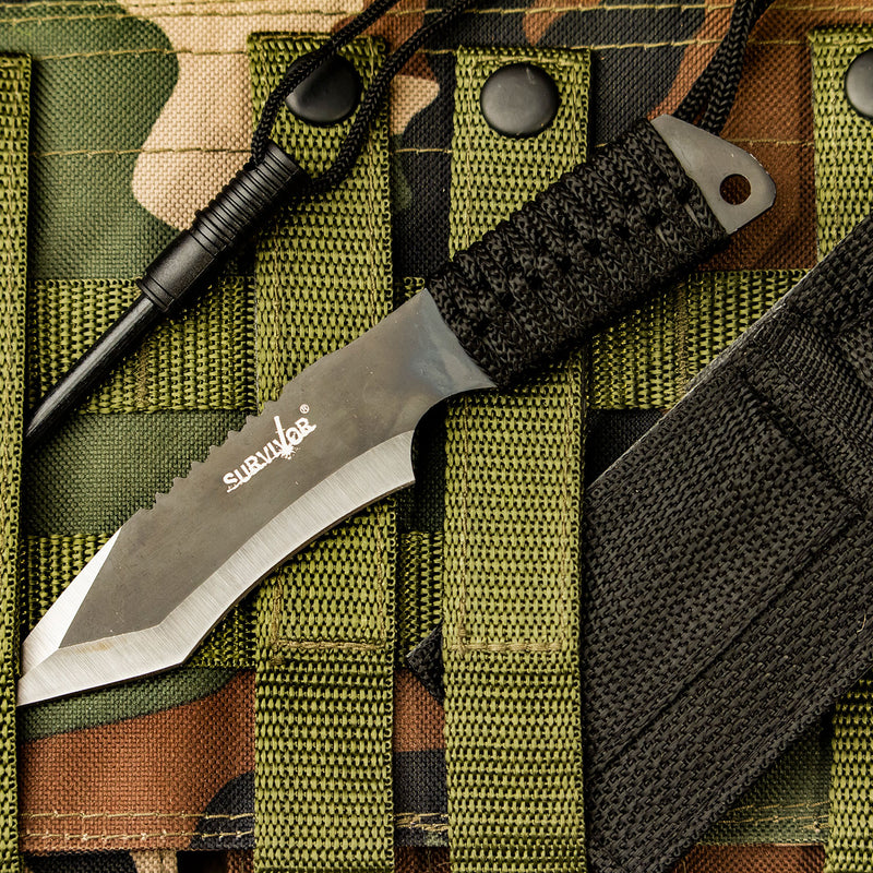 Survivor 7"  Hunting Camper Fixed Blade Knife