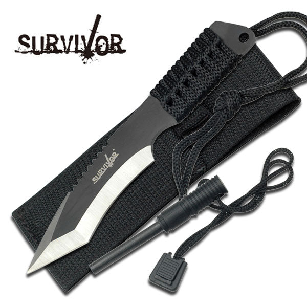 Survivor 7"  Hunting Camper Fixed Blade Knife