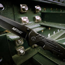 MTech USA 7.5" Black Tanto Folding Knife