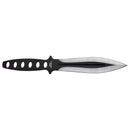 Perfect Point Blk/Silver Vented Throwing Knife Set 8"