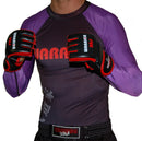 Graded Long Sleeve Rash Guard Black/Purple