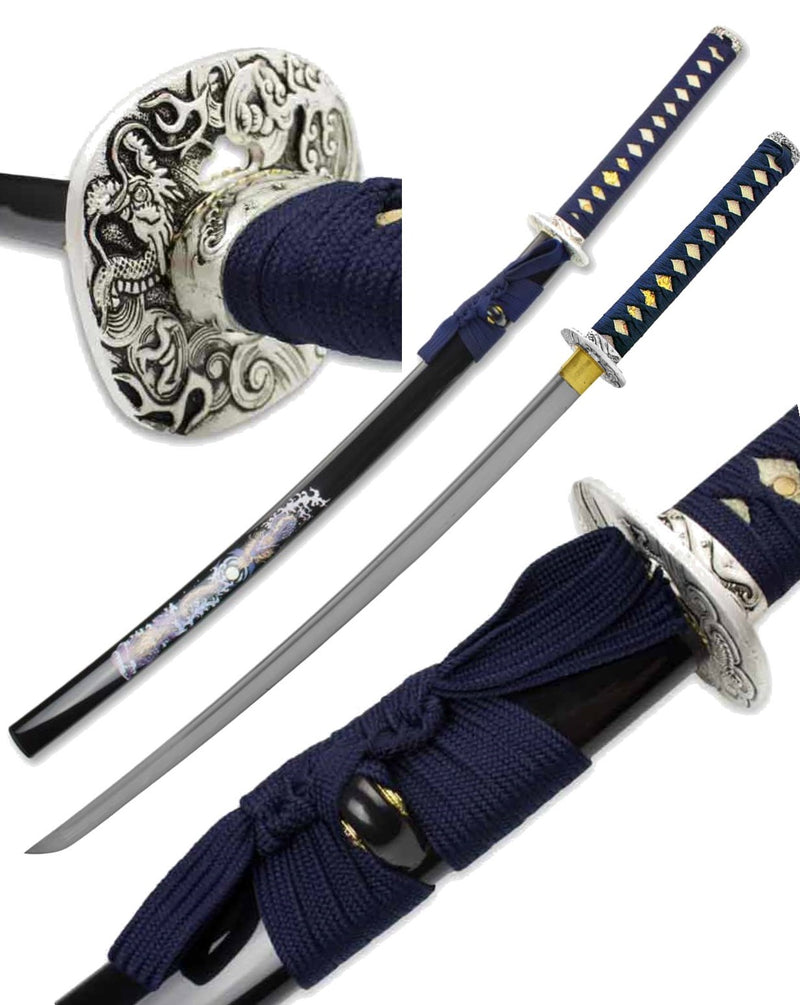 41″ Musha Ocean Wave Dragon Samurai Sword