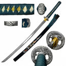 41″ Musha Uroborosu Silver Dragon Samurai Sword