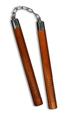 Nunchaku 12″ Wood Octagonal with Grooves