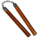 Nunchaku 12″ Wood Octagonal with Grooves
