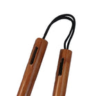 Nunchaku 12″ Natural Wood Round with Rope Link