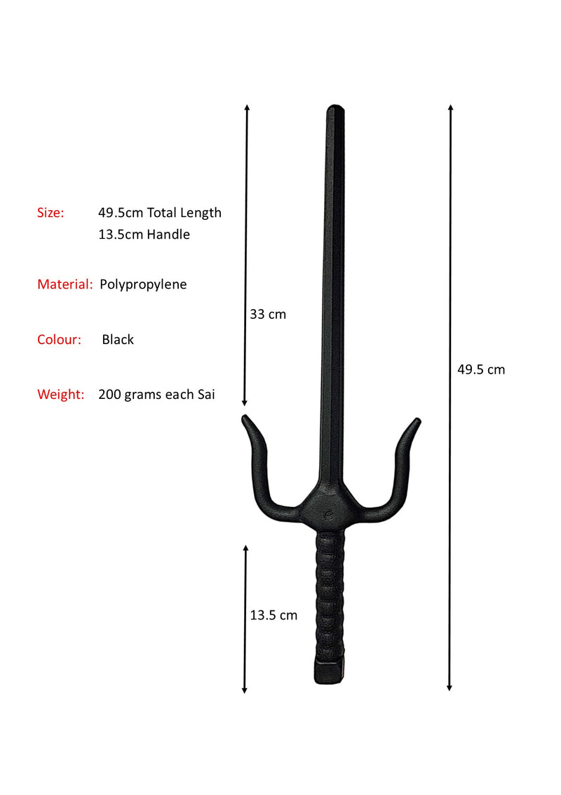 Sai Polypropylene Black 19.5"