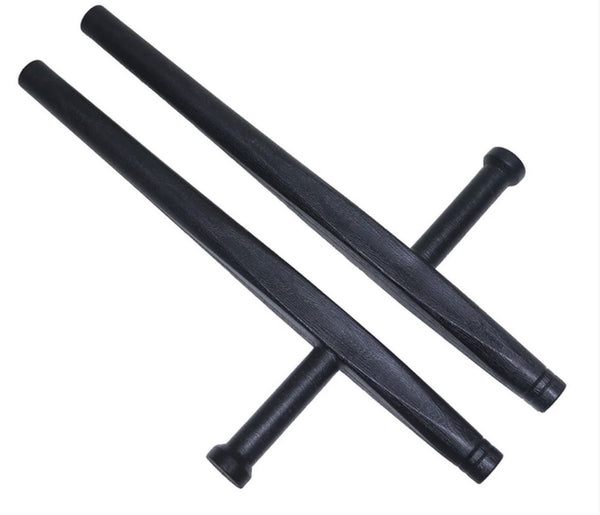 Childrens 14" Black Polypropylene Tonfa Pair