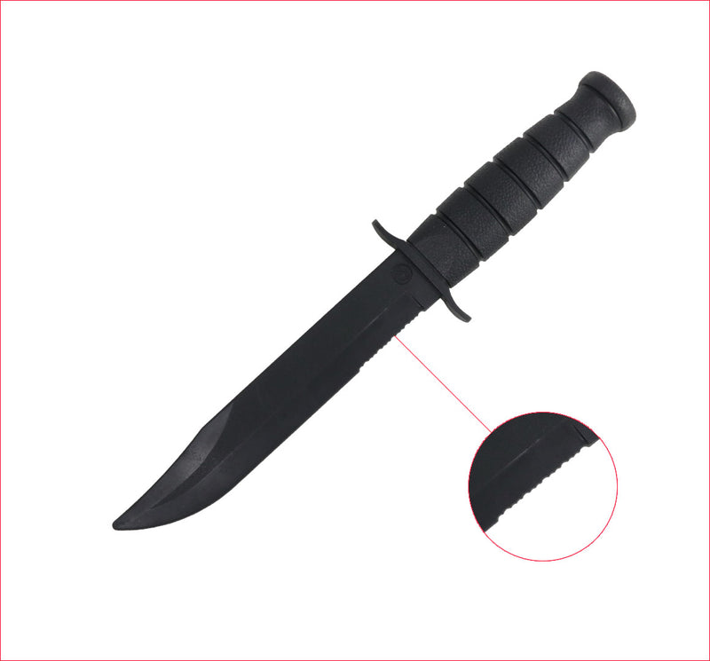 TPR Rubber Leatherneck Training Knife