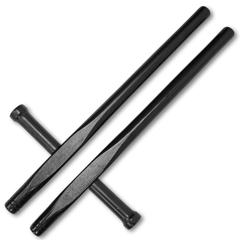 Tonfa Black Wooden 18", 20", 24"