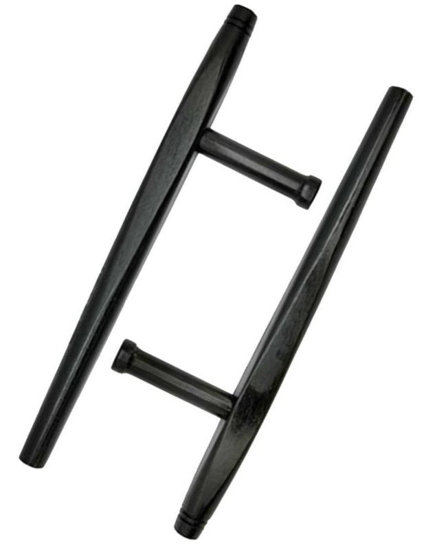 Tiger Claw Black Tonfa Case - Hard Shell Nylon Protection For Martial Arts Weapons