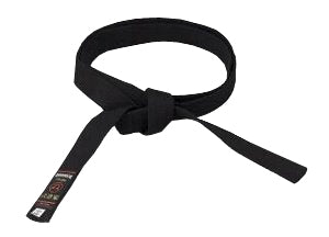 Meijin Satin Black Belt